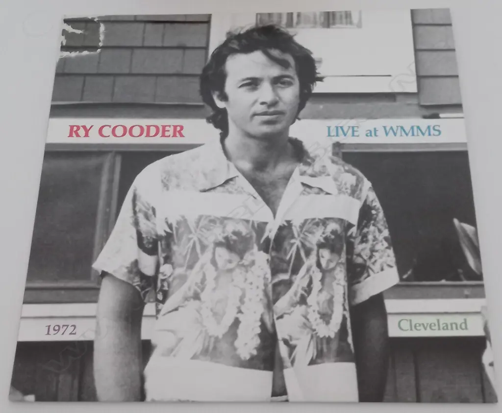 Ry Cooder, Live At WMMS - 1972 Cleveland Image 1++